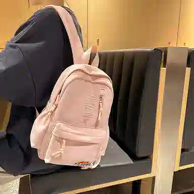 笛贝嘉 时尚百搭简约 尼龙 双肩包 女款 多色