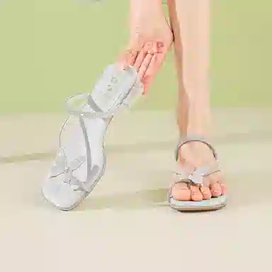 卓诗尼 潮流时尚法式人字拖鞋 女款