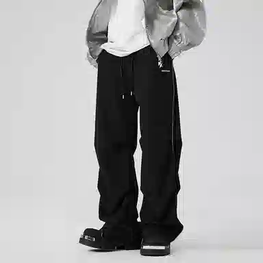 ROUTE 66 Retro Reflective Embroidered Sweatpants