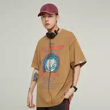 Route 66 Vintage Print T-Shirt