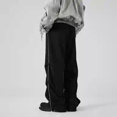 ROUTE 66 Retro Reflective Embroidered Sweatpants