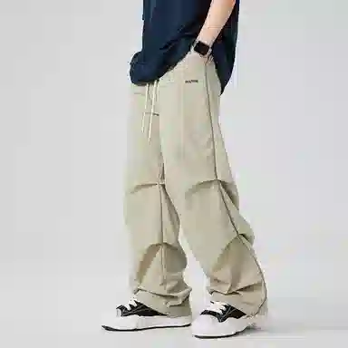 ROUTE 66 Retro Reflective Embroidered Sweatpants