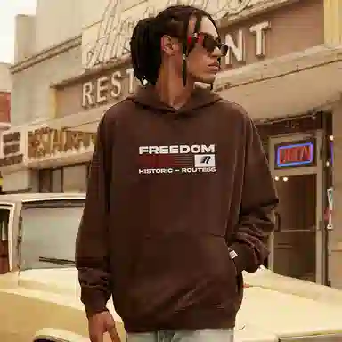 ROUTE 66 Logo Hoodie