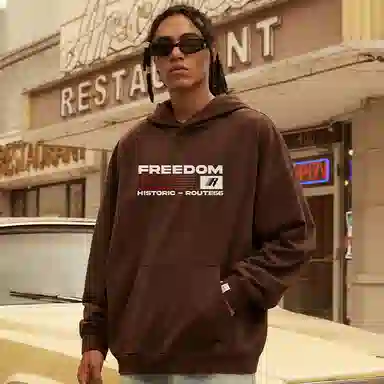 ROUTE 66 Logo Hoodie