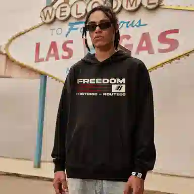 ROUTE 66 Logo Hoodie