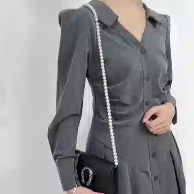 匠心手工坊 防磨损保护防压痕垫片珍珠 其他 包带 女款 黑色