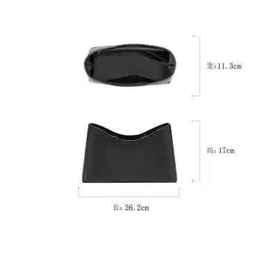 Longchamp Hobo Strap Gunmetal/White