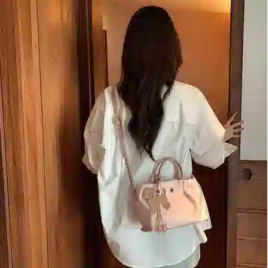 PAYOT Nylon Tote Bag Pink