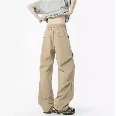 悍戈 美式高街潮流工装长裤 薄款速干藏肉显瘦休闲裤 男女同款