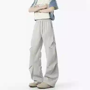 悍戈 美式高街潮流工装长裤 薄款速干藏肉显瘦休闲裤 男女同款