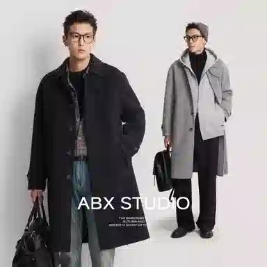 A.B.X Balmacaan Coat