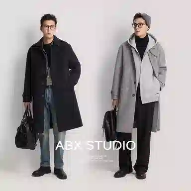 A.B.X Balmacaan Coat