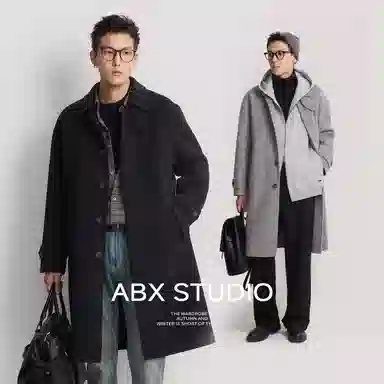 A.B.X Balmacaan Coat