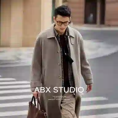A.B.X Balmacaan Coat