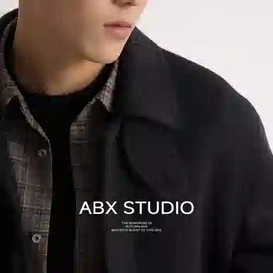 A.B.X Balmacaan Coat