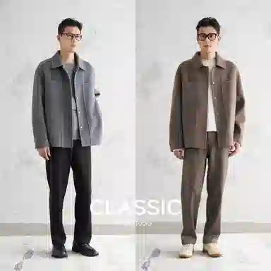 A.B.X Wool Double-Faced Jacket