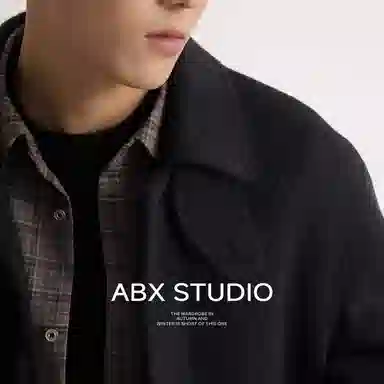 A.B.X Balmacaan Coat