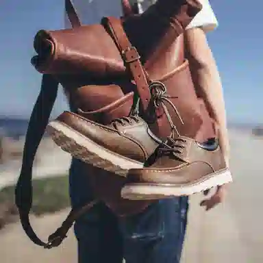 MADEN Martin Boots Brown