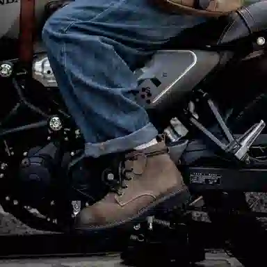 MADEN Martin Boots Brown