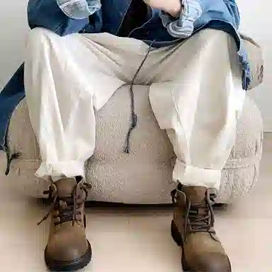 MADEN Martin Boots Brown