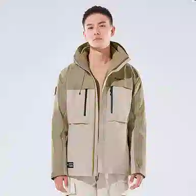 探路者 明星同款  冬季外套三合一户外防风保暖冲锋衣 男女同款