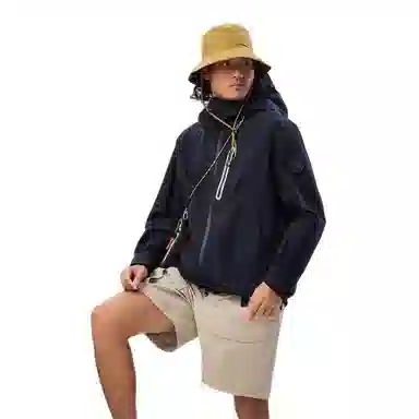 探路者 舒适休闲简约户外运动徒步保暖防风百搭夹克外套 男款