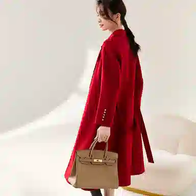 SENTUBILA Double-Sided Wool Coat