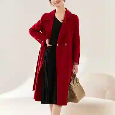 SENTUBILA Double-Sided Wool Coat