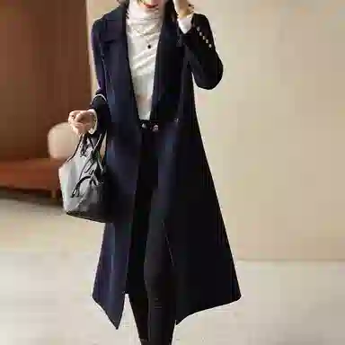 SENTUBILA Double-Sided Wool Coat