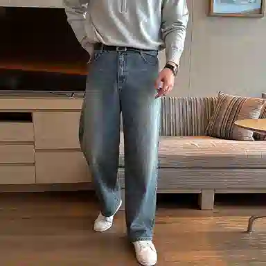 DKPD Vintage Straight Jeans Light Blue