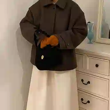 DKPD Classic Coat Dark Brown