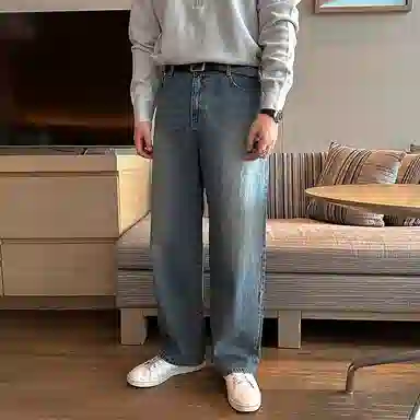 DKPD Vintage Straight Jeans Light Blue