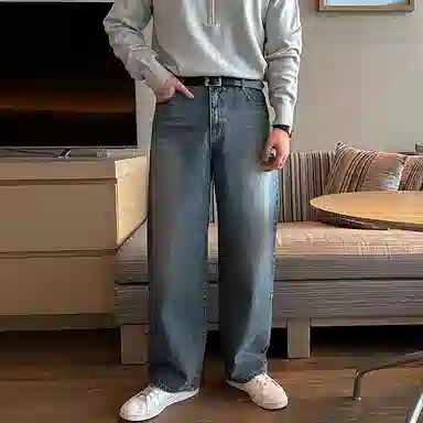 DKPD Vintage Straight Jeans Light Blue