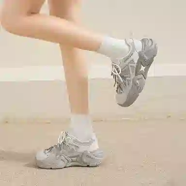 ZHR Ink Splash Platform Sneakers