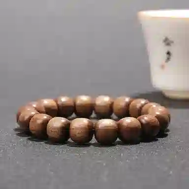 今夕 文玩佛珠盘玩 金丝楠 手串 男款 楠木