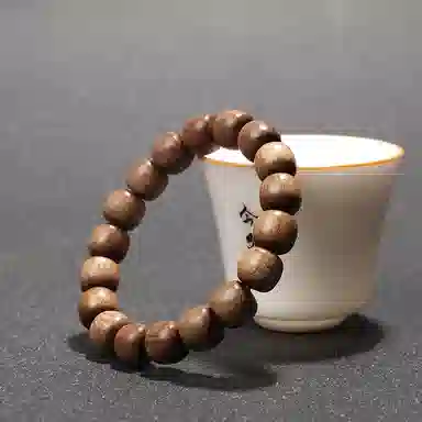 今夕 文玩佛珠盘玩 金丝楠 手串 男款 楠木