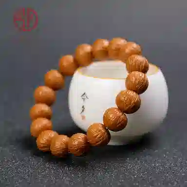 今夕 文玩凤羽盘玩佛珠 猴头核桃 核桃类手串 男女同款情侣款