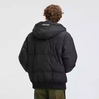 Crayon Shin-chan Hooded Down Jacket