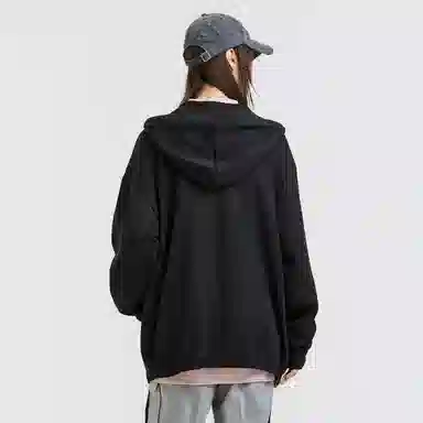 Crayon Shin-chan Logo Hoodie Knit Sweater