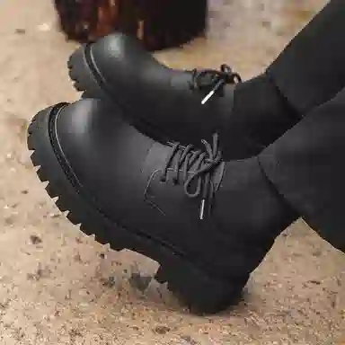 Chi Lang Ultra Fiber Leather Casual Black