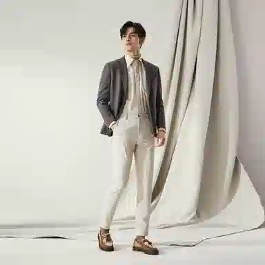 SEVEN High-End Line Casual Blazer Khaki