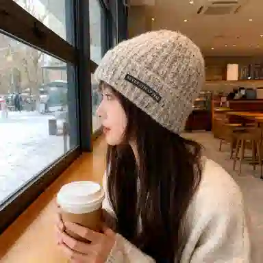 匹克 高品质柔软显白保暖大头围护耳防冻 再生涤纶 绒线帽 男女同款情侣款