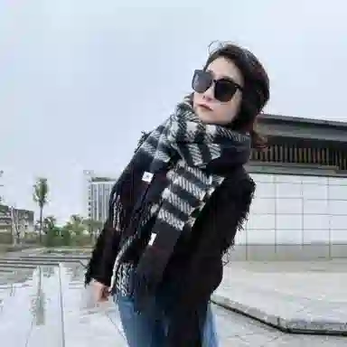 匹克 【降温必备|礼盒可选】加厚保暖亲肤高级感百搭 聚酯纤维 绒线围巾 男女同款情侣款