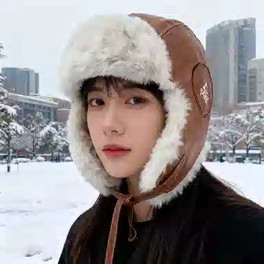 匹克 冬季加绒加厚防风保暖护耳防冻防寒骑行机车 聚酯纤维 雷锋帽 男女同款情侣款