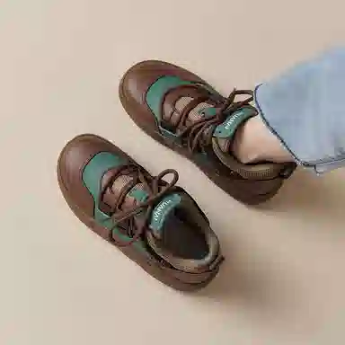 华耐 织物 复古运动时尚百搭舒适 中帮 生活休闲鞋 女款