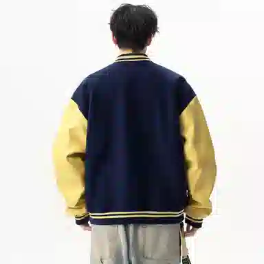 CHARLIE GOLF Cleanfit Raglan Sleeve Baseball Jacket