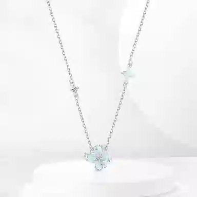 WANLIACC Star Clover Necklace S925 Silver