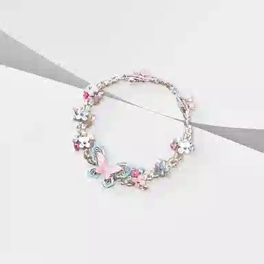 WANLIACC Butterfly Flower Bracelet