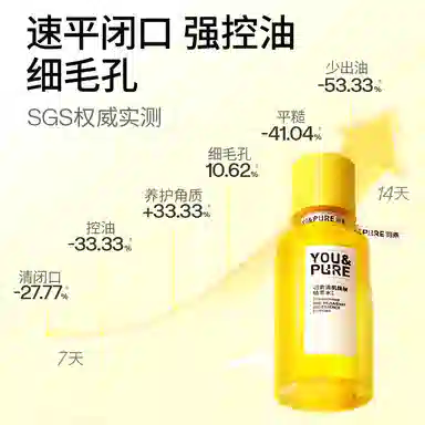 羽素 闭口水乳护肤套装 祛痘舒缓保湿修护控油