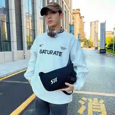 MOK Nylon Shoulder Bag